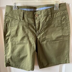 Horny Toad Olive Cargo Shorts